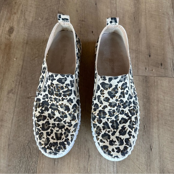 Ilse Jacobsen Leopard Print Slip-On Sneaker - Picture 2 of 10